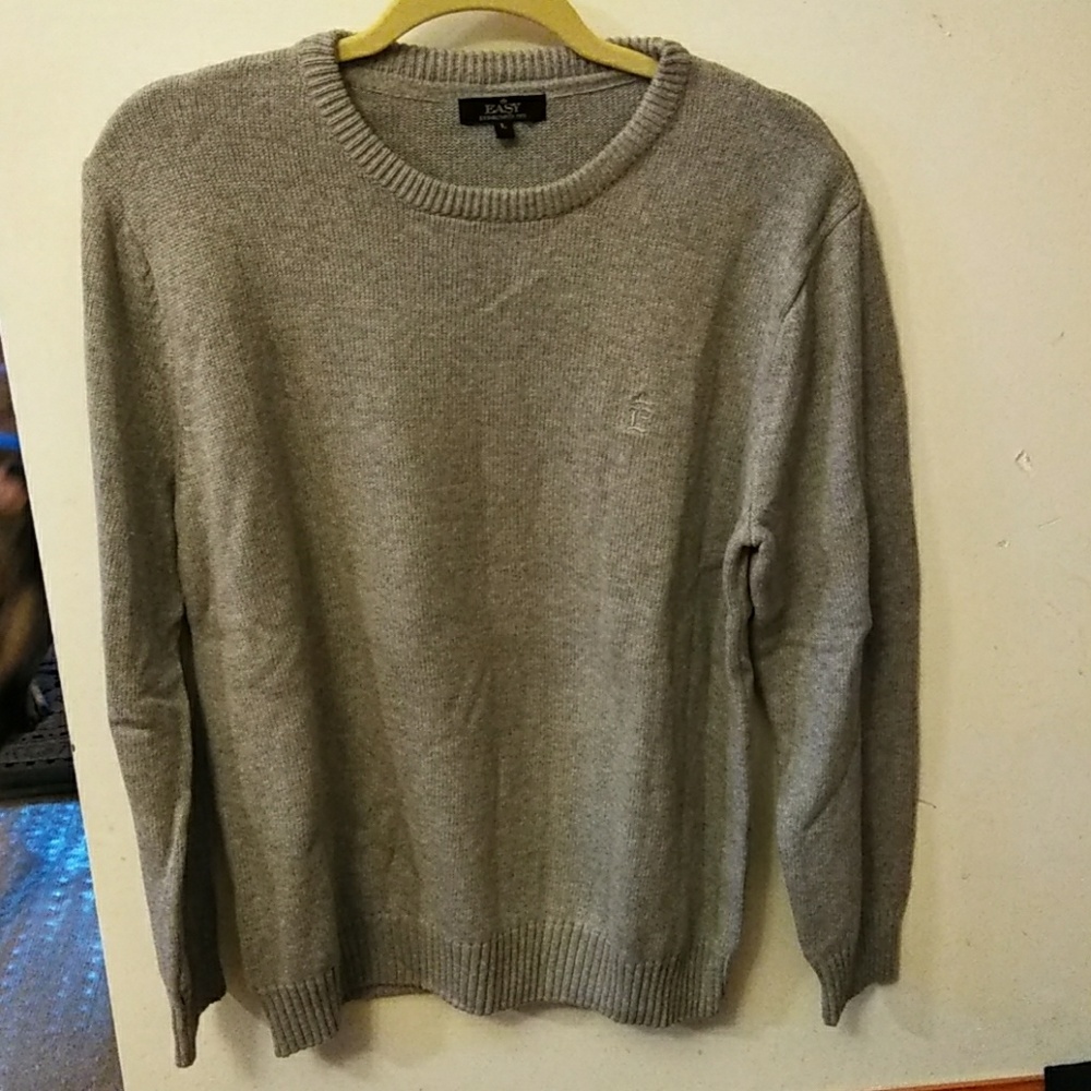 Men's large sweater Gray band Easy